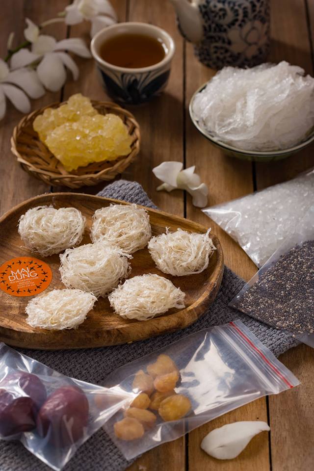 Set yến hoa hồng 2 tuần 6 viên