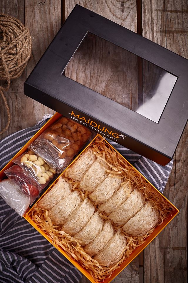 Hộp cao cấp - Yến tinh chế nguyên sợi - 100gr