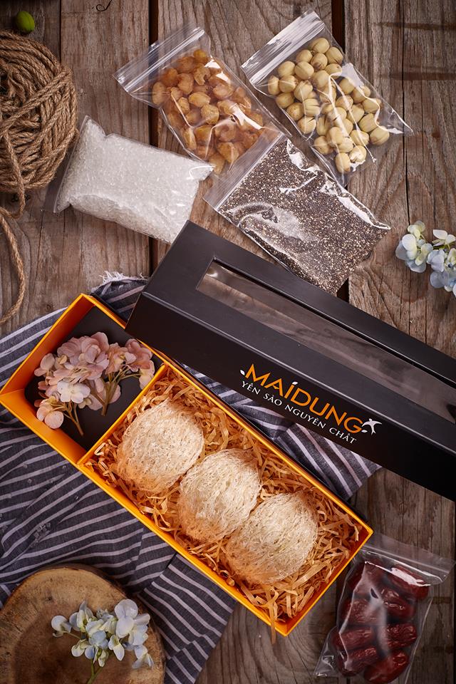 Hộp cao cấp - Yến tinh chế nguyên sợi - 25gr