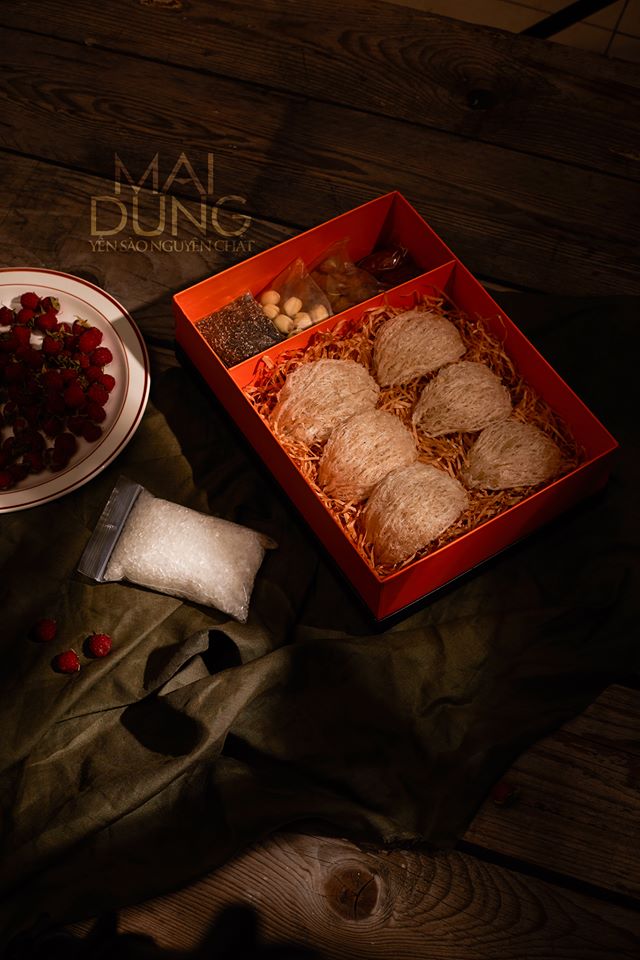 Hộp cao cấp - Yến tinh chế nguyên sợi - 50gr