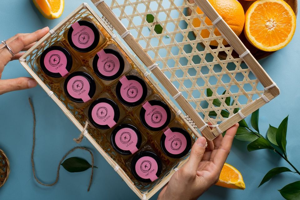 set hộp tre 10 hủ yến tươi